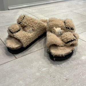 Fuzzy Birkenstocks